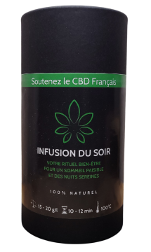 Infusion du soir CBD: Sommeil paisible & Relaxation profonde